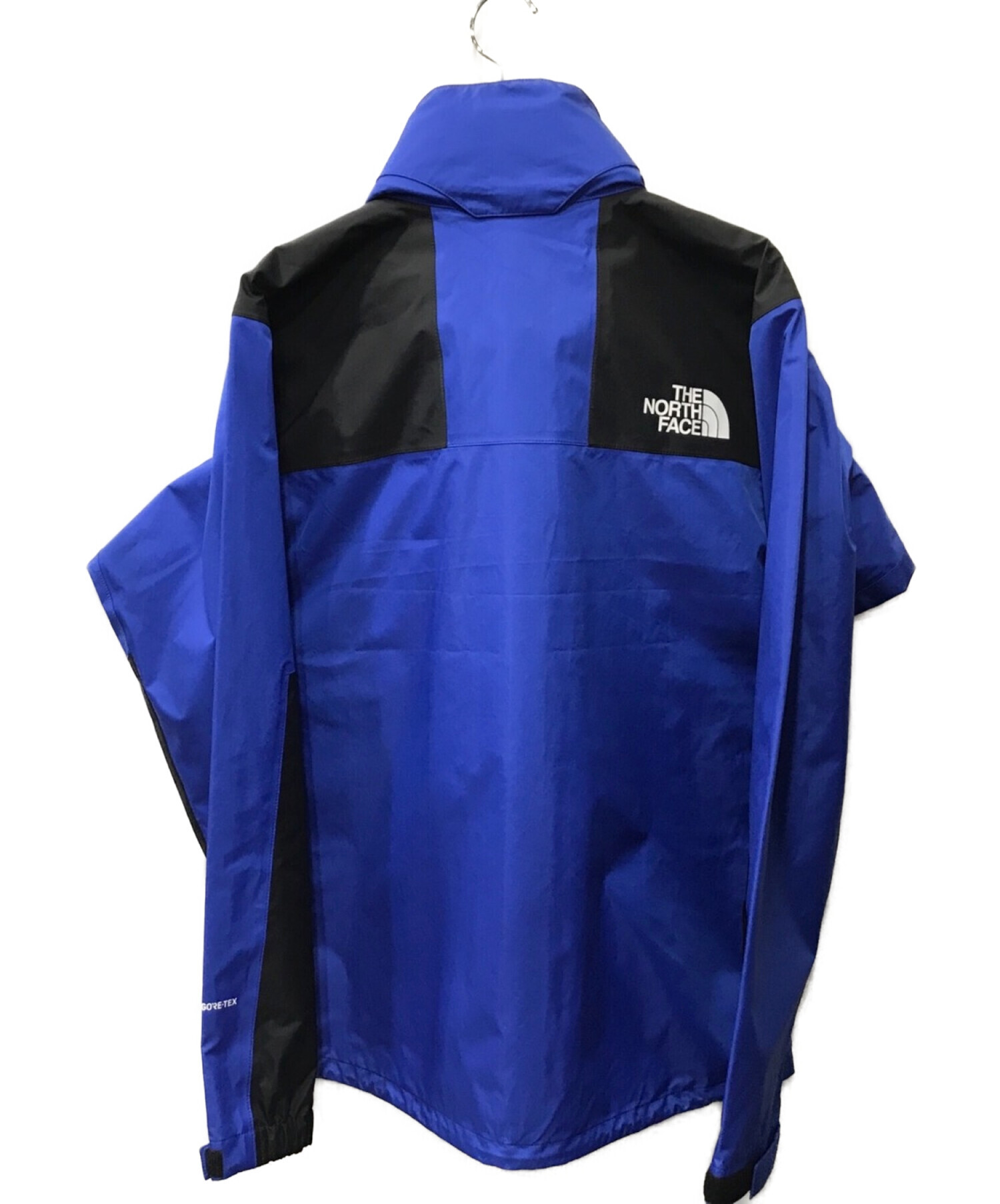 THE NORTH FACE (ザ ノース フェイス) マウンテンレインテックスジャケット ブルー×ブラック サイズ:L 未使用品