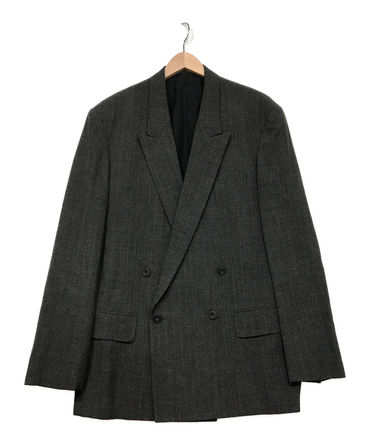 YOHJI YAMAMOTO cosutume d'homme (ヨウジヤマモトコスチュームドオム) セットアップスーツ グレー サイズ:M