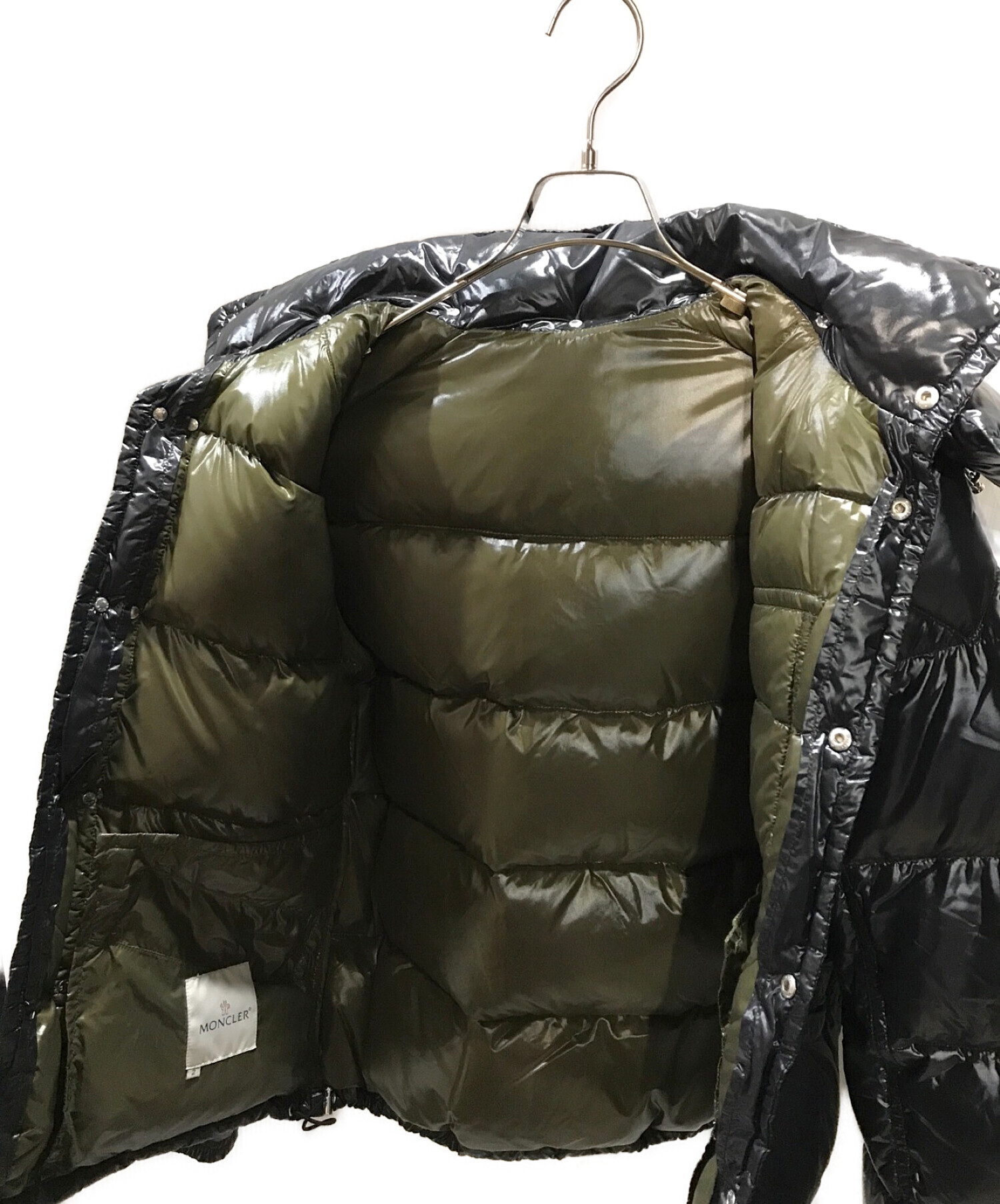 MONCLER (モンクレール) SHIPS JET BLUE (シップスジェットブルー) ダウンジャケット ブラック サイズ:2