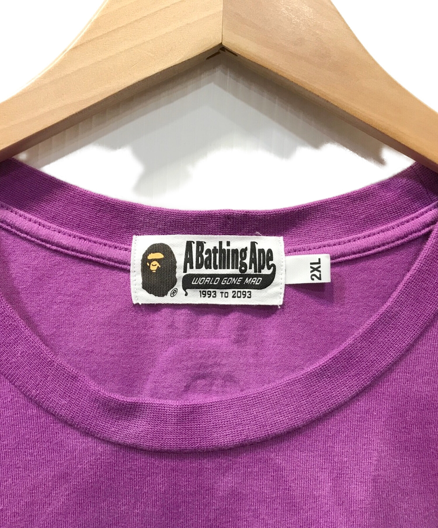 A BATHING APE (ア ベイシング エイプ) グラデーションTシャツ グラデーション サイズ:2XL