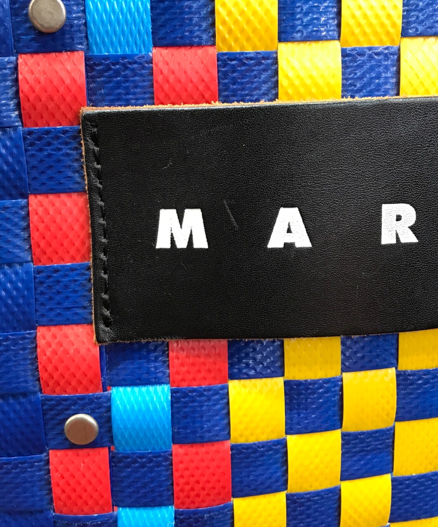 中古・古着通販】MARNI (マルニ) ピクニックバッグ ブルー