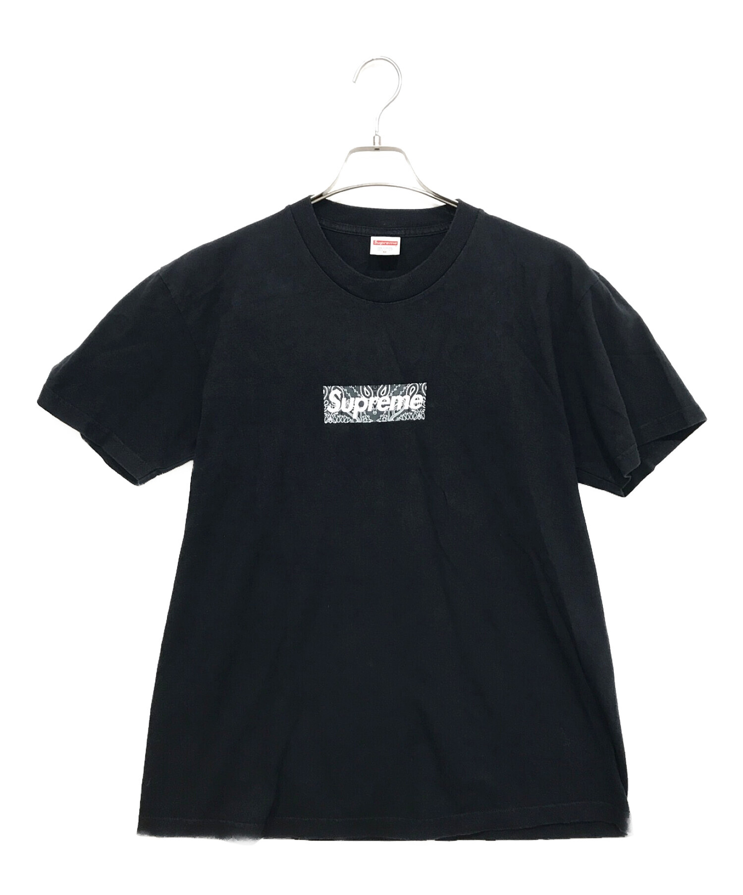 Supreme Bandana Box Logo Tee NAVY Mサイズネイビーサイズ - Tシャツ