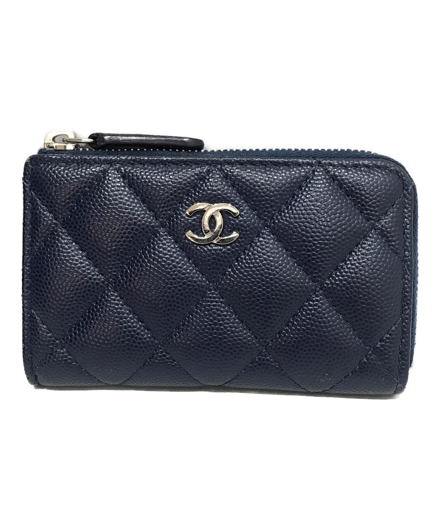 中古・古着通販】CHANEL (シャネル) キャビアスキンコインケース