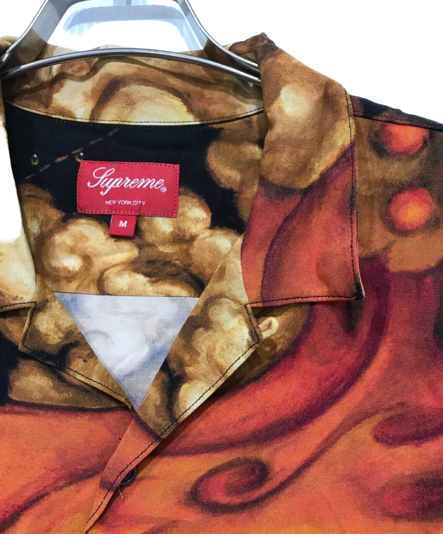 中古・古着通販】SUPREME (シュプリーム) Martin Wong 8-ball Rayon ...