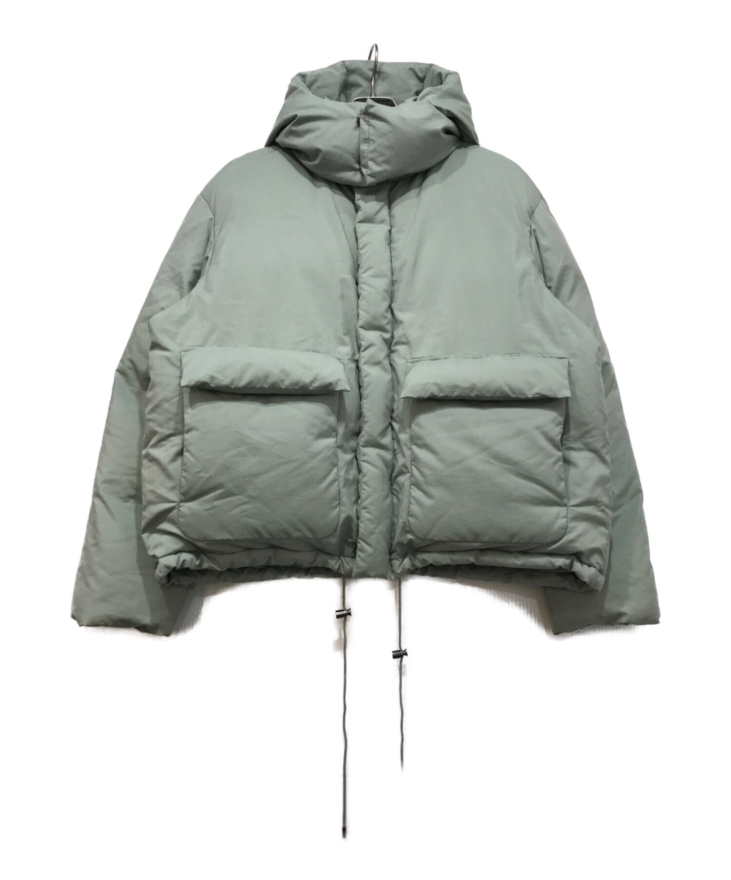 AURALEE (オーラリー) LIGHT FINX POLYESTER DOWN JACKET グリーン サイズ:4