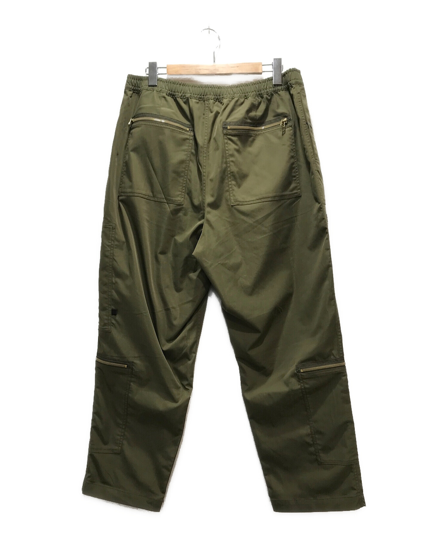 DAIWA PIER39 (ダイワ ピア39) TECH PARACHUTE PANTS カーキ サイズ:L