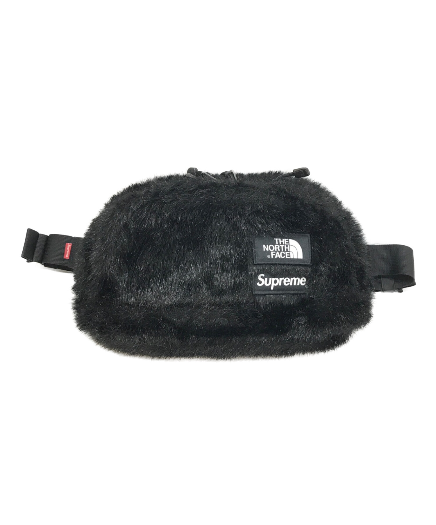 Supreme × THE NORTH FACE (シュプリーム × ザノースフェイス) Faux Fur Waist Bag ブラック