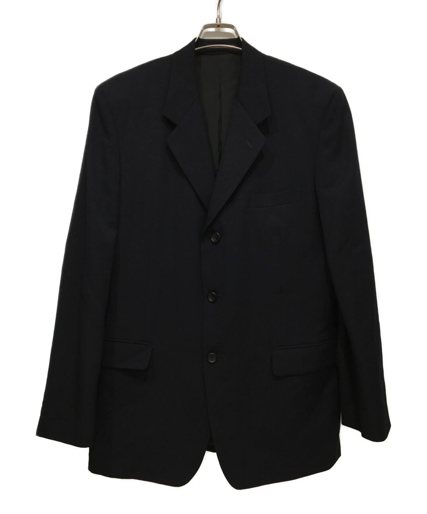 Yohji Yamamoto Costume D’Homme (ヨウジヤマモトコスチュームドオム) SUITS GABARDINE 3BSJKT  ネイビー サイズ:3