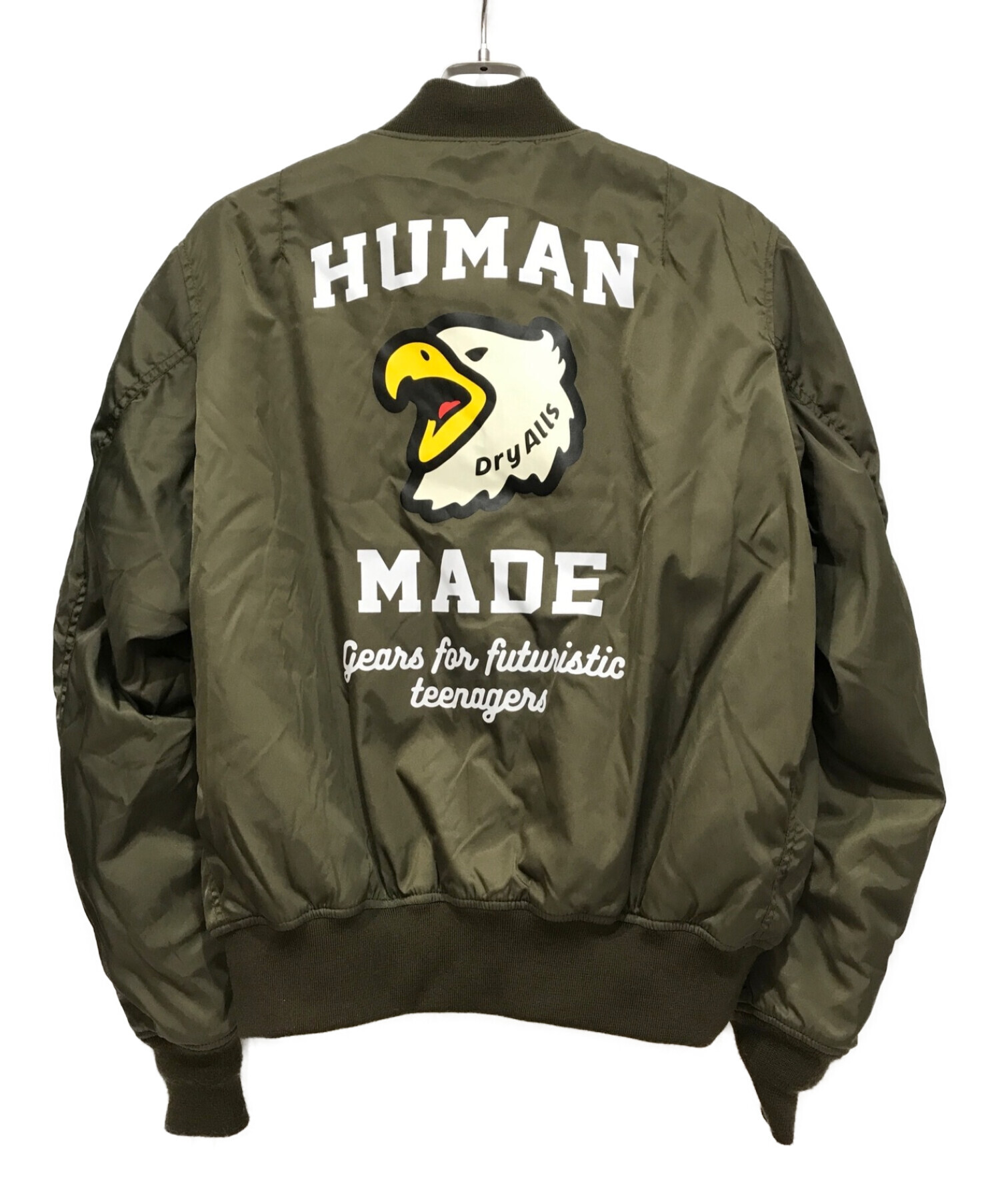 HUMAN MADE (ヒューマンメイド) MA-1ジャケット オリーブ サイズ:XL