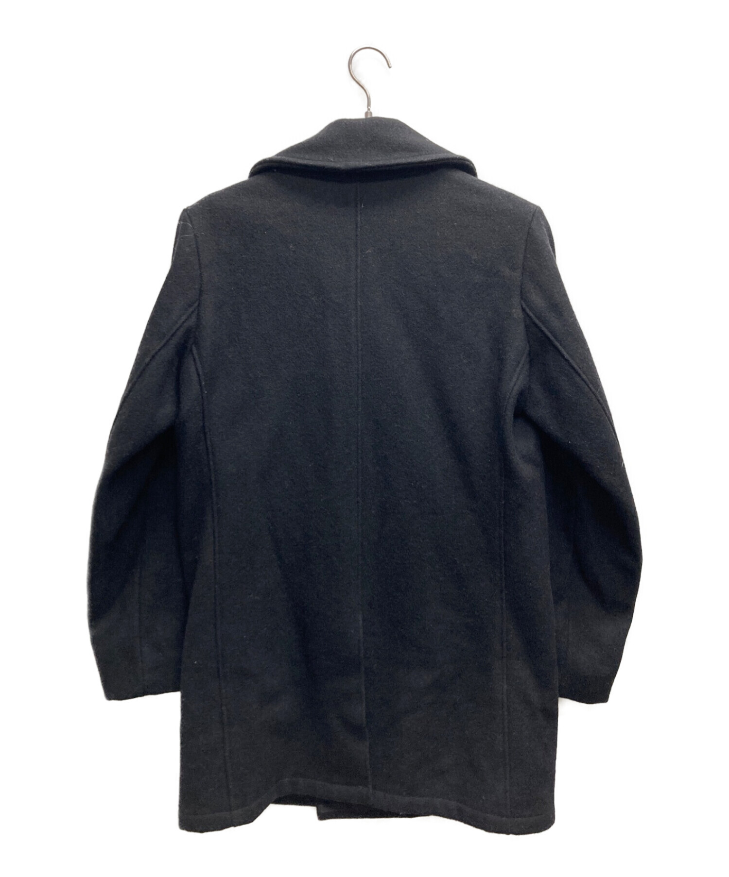 stussy (ステューシー) Schott (ショット) Pコート ブラック サイズ:38