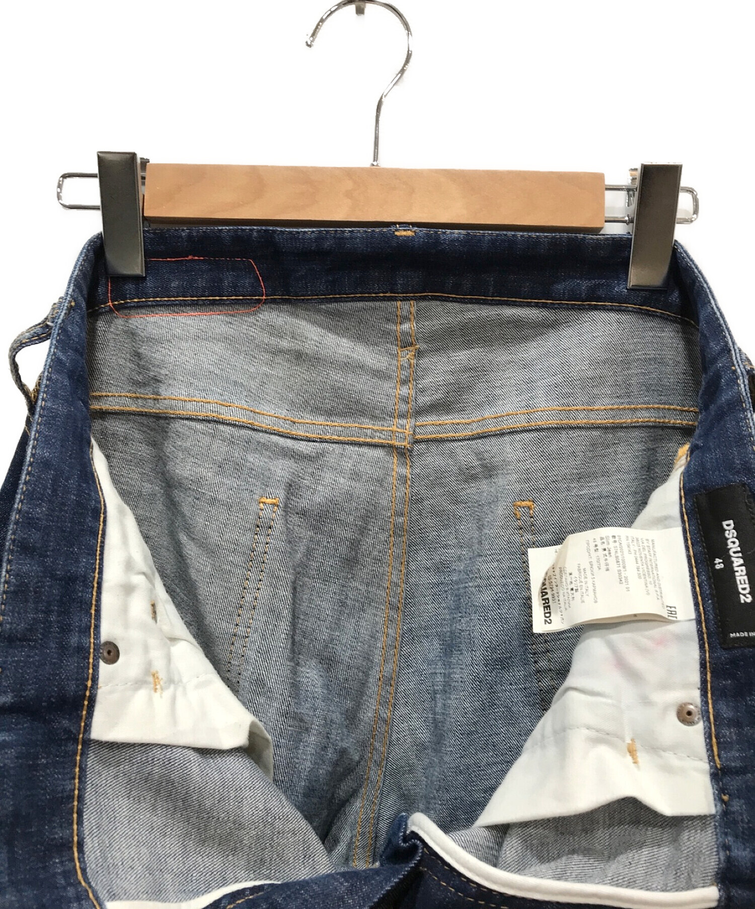 中古・古着通販】DSQUARED2 (ディースクエアード) ダメージ加工