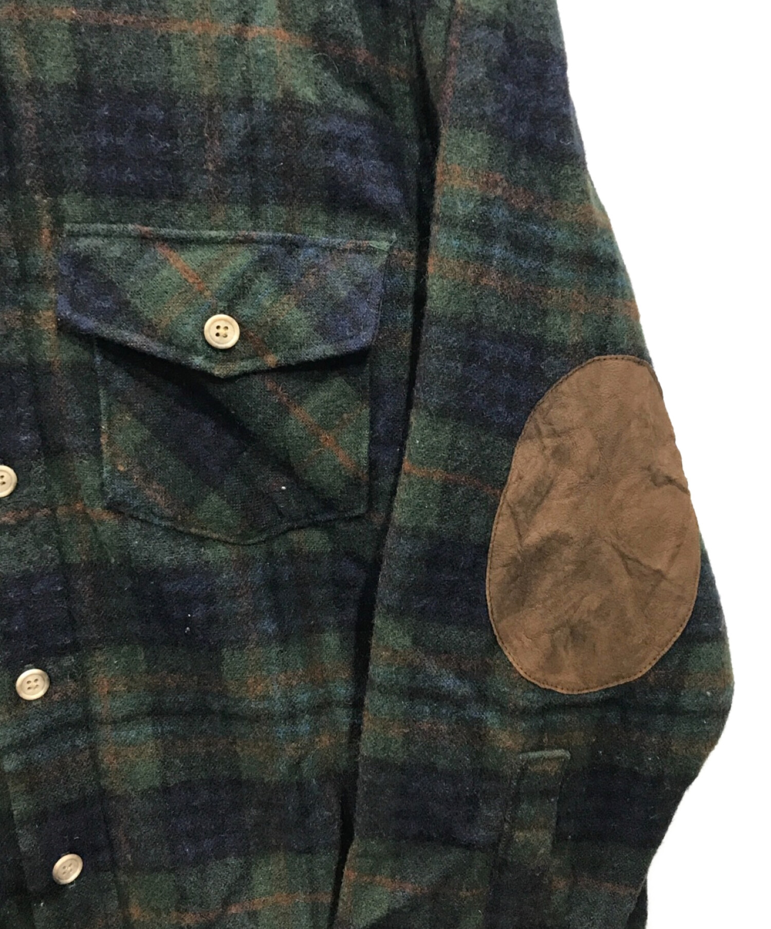 中古・古着通販】WOOLRICH (ウールリッチ) 80's エルボーパッチウール