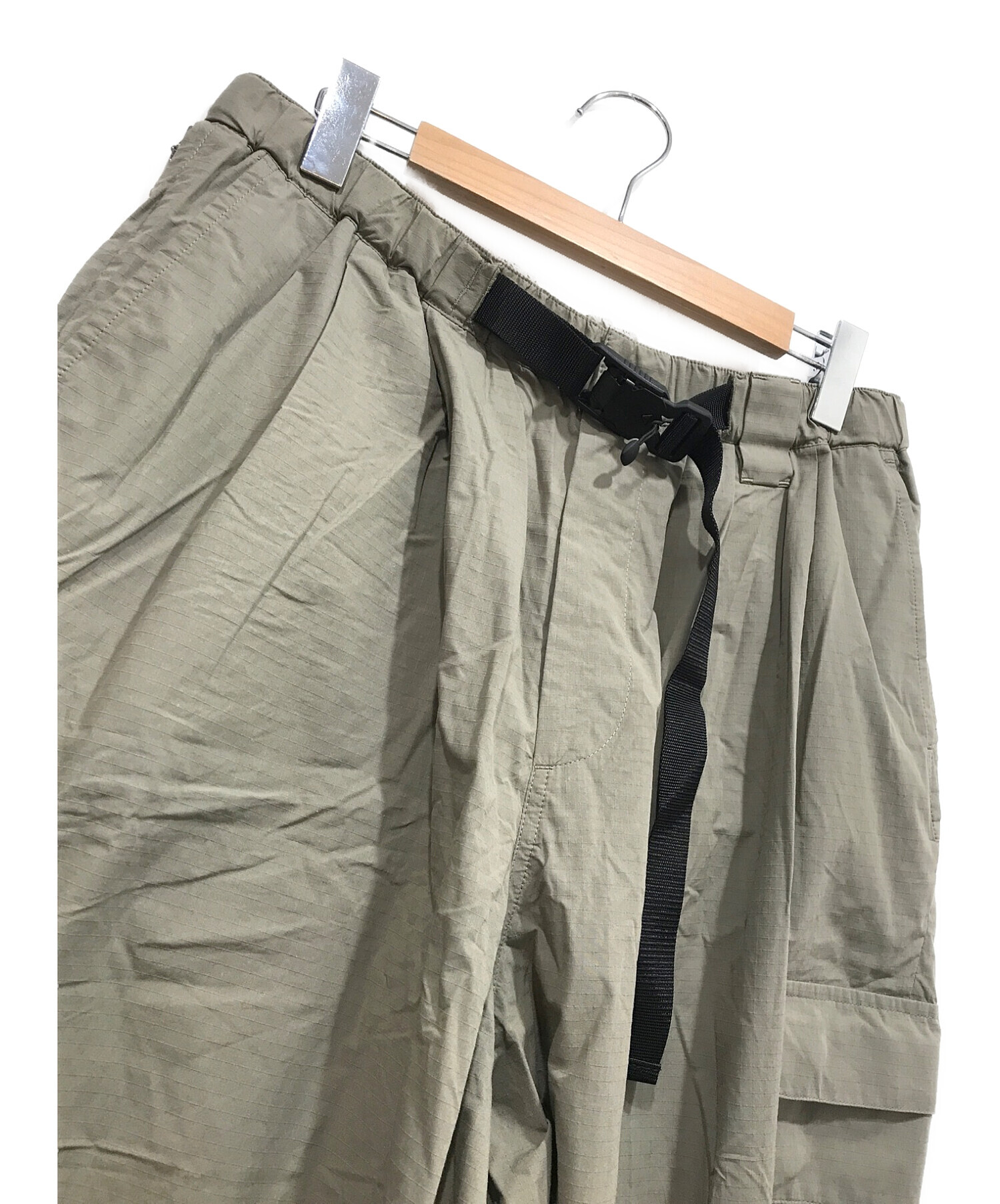 TIGHTBOOTH PRODUCTION (タイトブースプロダクション) RIPSTOP BALLOON CARGO PANTS カーキ サイズ:XL