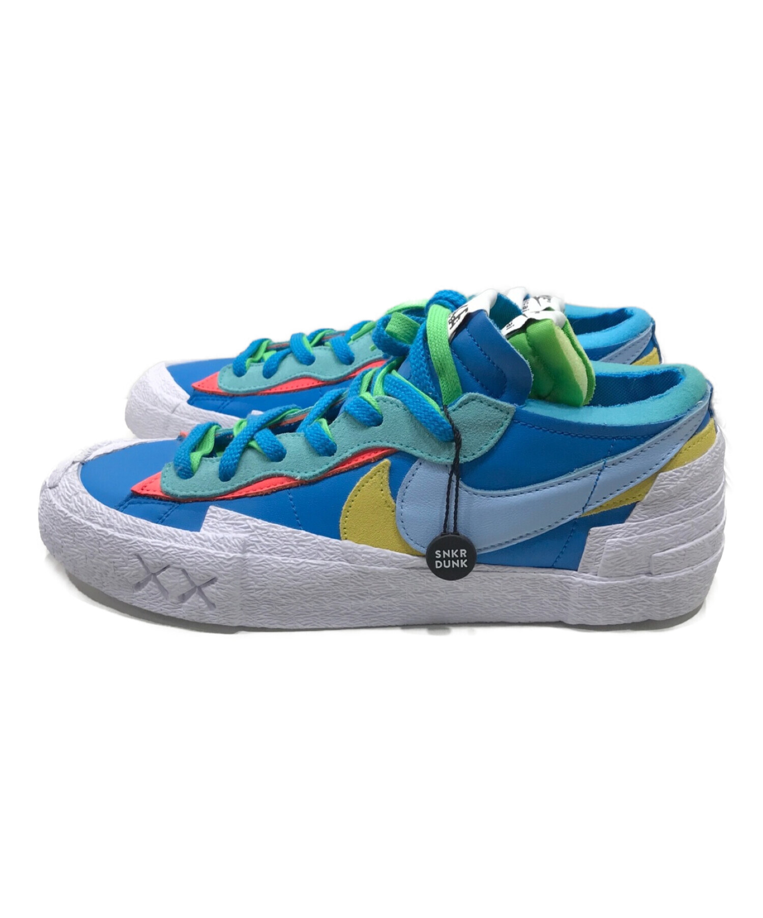 NIKE (ナイキ) sacai (サカイ) KAWS (カウズ) BLAZER LOW ブルー サイズ:28.5