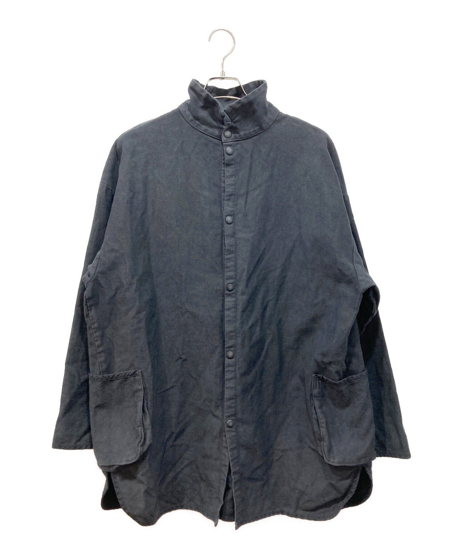 Porter Classic (ポータークラシック) MOLESKIN SHIRT JACKET ブラック サイズ:3