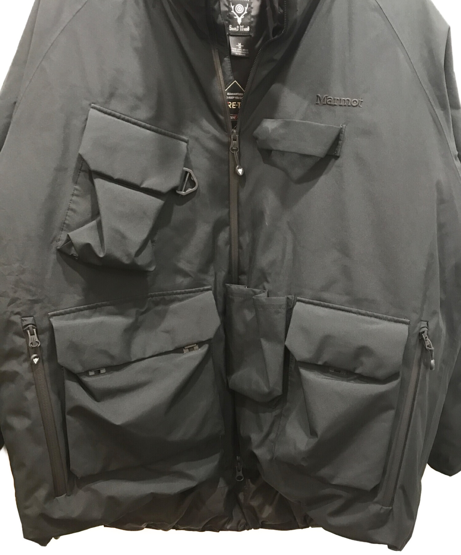 MARMOT (マーモット) South2 West8 (サウスツー ウエストエイト) W.E.T DOWN JACKET ブラック サイズ:M