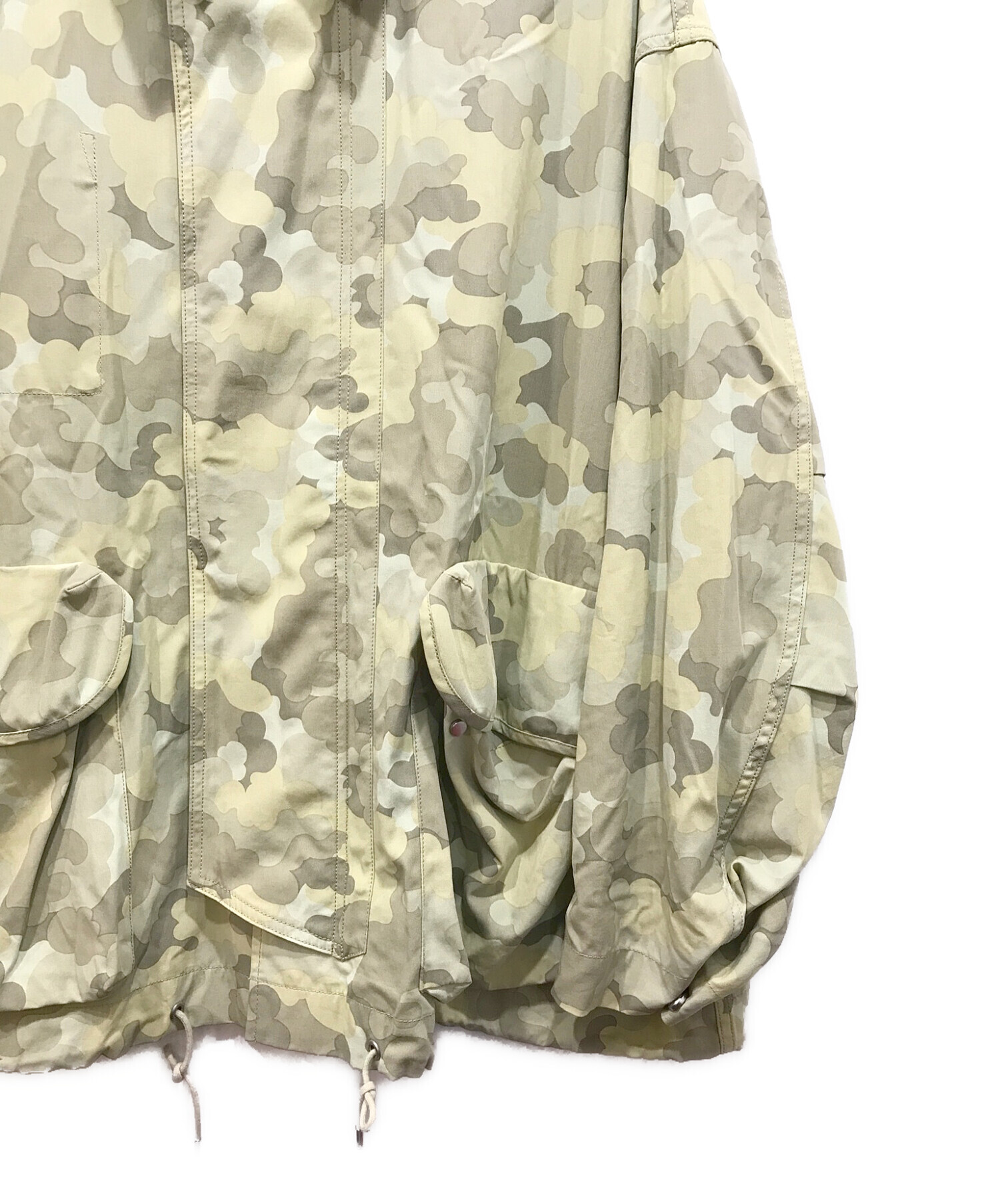 中古・古着通販】AURALEE (オーラリー) WASHED FINX CAMOFLAGE TWILL GABARDINE BLOUSON カーキ  サイズ:4｜ブランド・古着通販 トレファク公式【TREFAC FASHION】スマホサイト