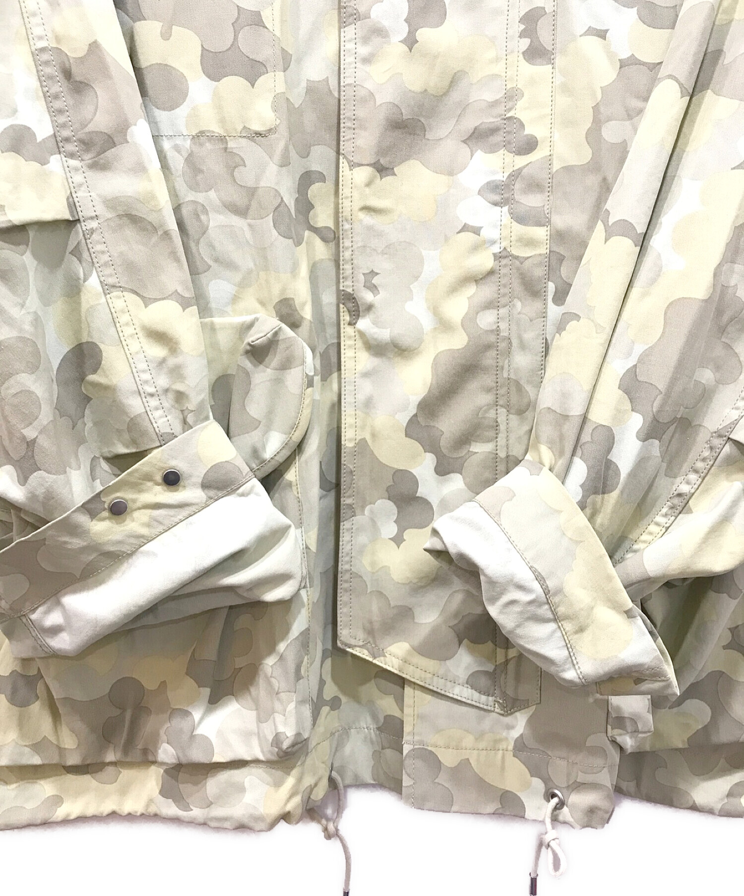 中古・古着通販】AURALEE (オーラリー) WASHED FINX CAMOFLAGE TWILL GABARDINE BLOUSON カーキ  サイズ:4｜ブランド・古着通販 トレファク公式【TREFAC FASHION】スマホサイト