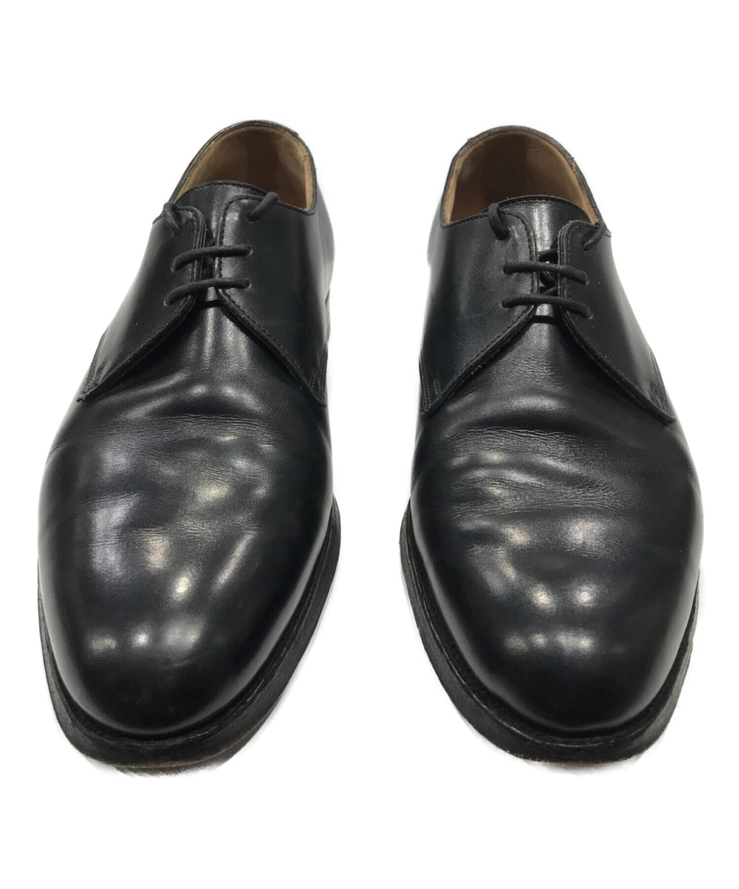 Crockett & Jones (クロケット＆ジョーンズ) Paul Smith COLLECTION (ポールスミス コレクション)  プレーントゥシューズ ブラック サイズ:6 1/2 E