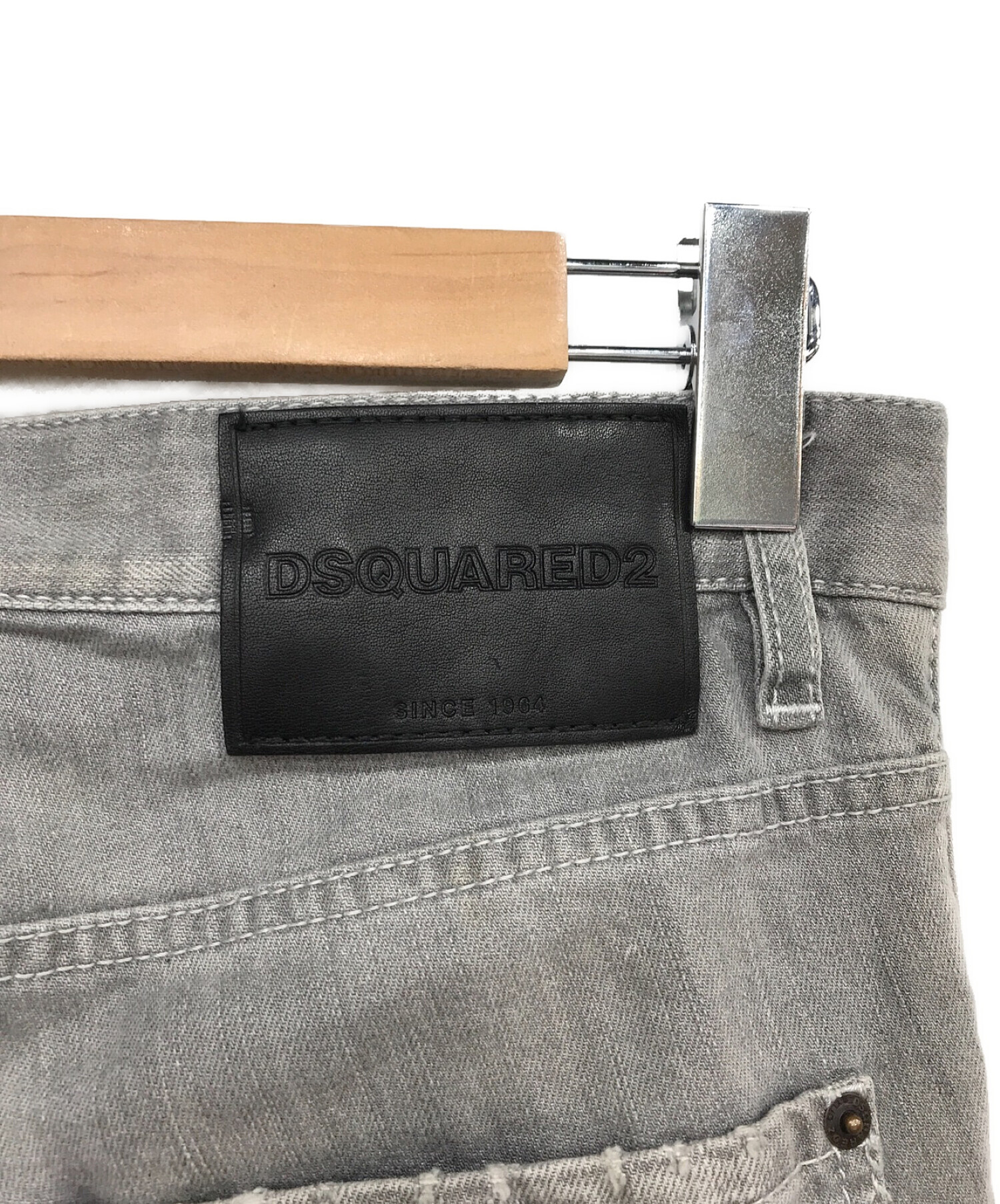 中古・古着通販】DSQUARED2 (ディースクエアード) デニムパンツ グレー サイズ:48｜ブランド・古着通販 トレファク公式【TREFAC  FASHION】スマホサイト