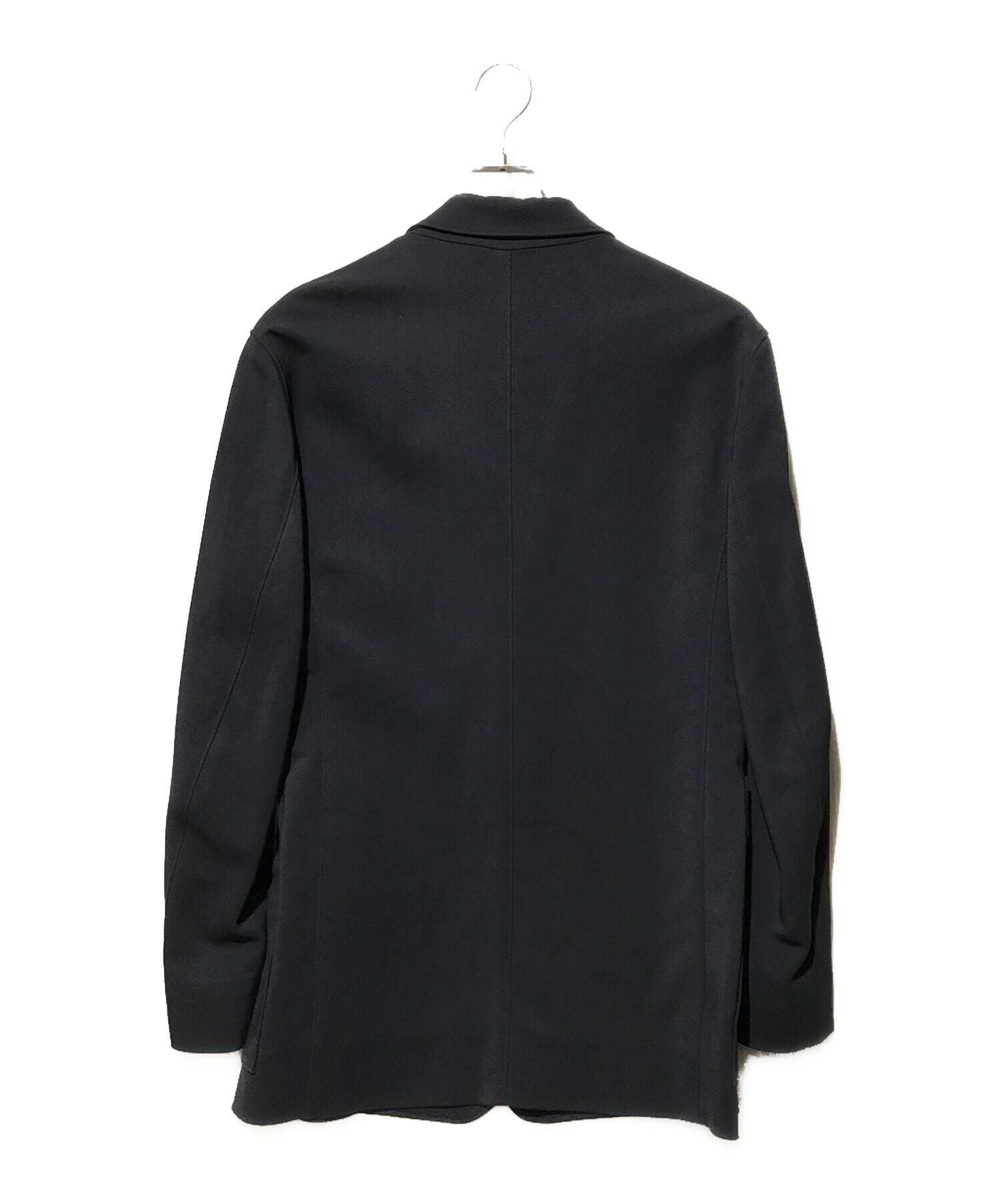 STUDIO NICHOLSON (スタジオニコルソン) DOUBLE VISCOSE WOOL SOFT TAILORED JACKET ネイビー  サイズ:S