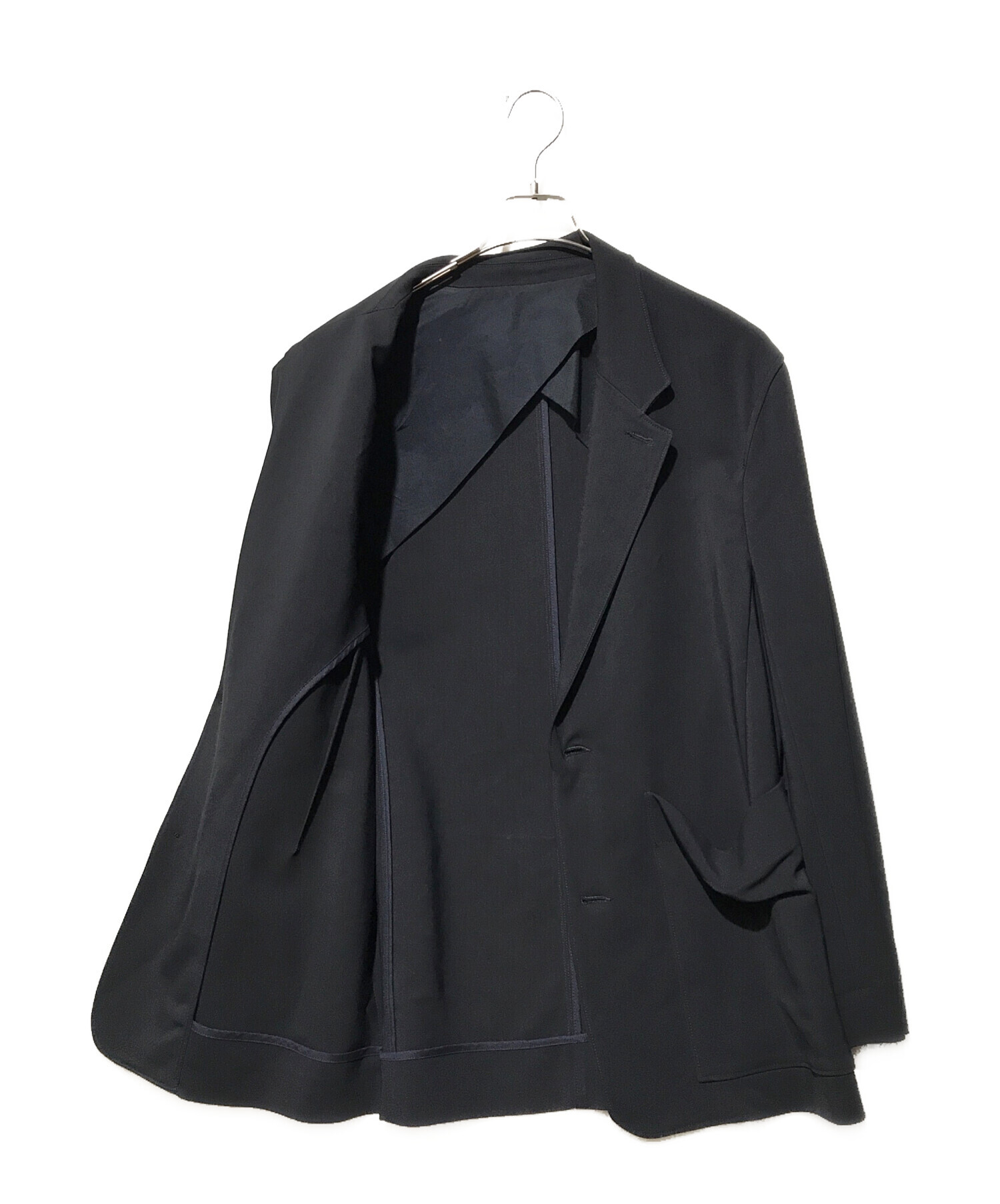 中古・古着通販】STUDIO NICHOLSON (スタジオニコルソン) DOUBLE VISCOSE WOOL SOFT TAILORED  JACKET ネイビー サイズ:S｜ブランド・古着通販 トレファク公式【TREFAC FASHION】スマホサイト