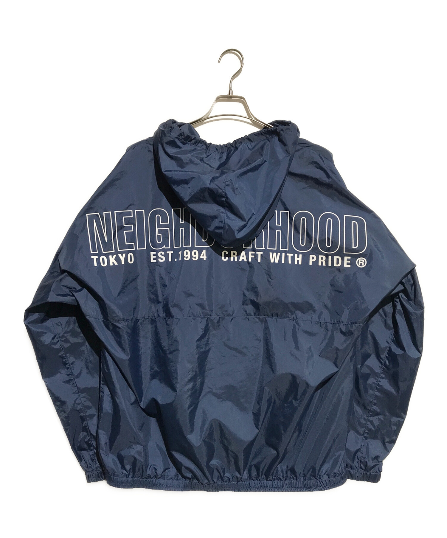 中古・古着通販】NEIGHBORHOOD (ネイバーフッド) ANORAK JACKET ネイビー サイズ:L｜ブランド・古着通販  トレファク公式【TREFAC FASHION】スマホサイト