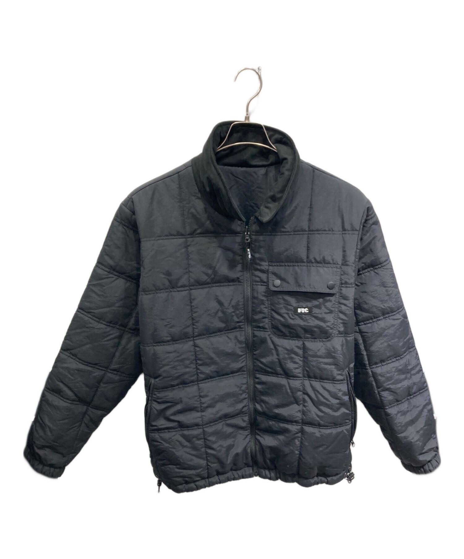 中古・古着通販】FTC (エフティーシー) REVERSIBLE PUFFER WORK JACKET（リバーシブルパファーワークジャケット）  ブラック サイズ:XL｜ブランド・古着通販 トレファク公式【TREFAC FASHION】スマホサイト