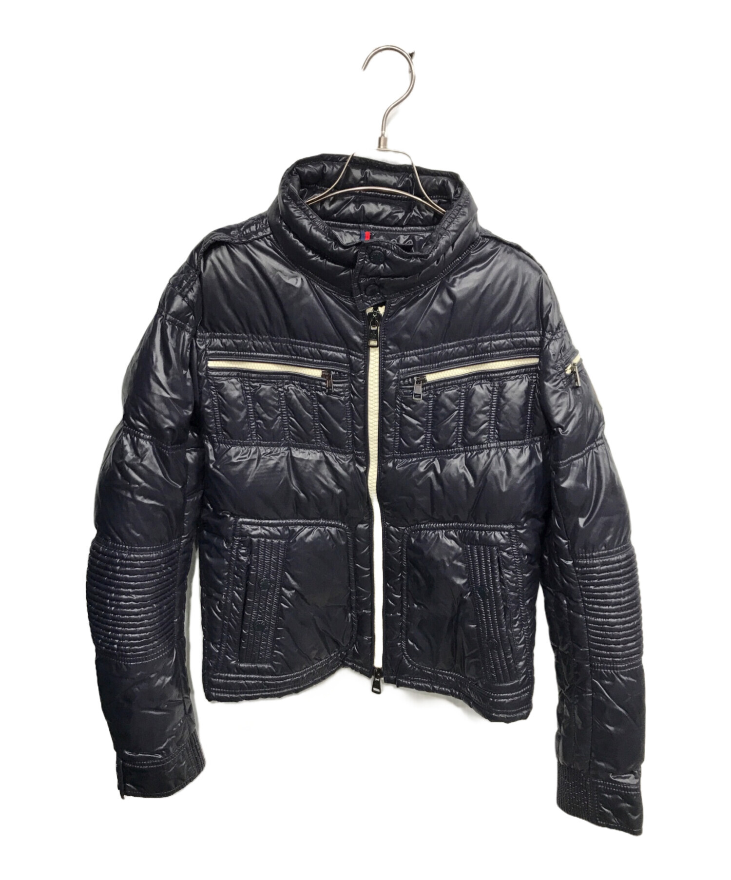 中古・古着通販】MONCLER (モンクレール) BERRIATダウンジャケット ネイビー サイズ:2｜ブランド・古着通販  トレファク公式【TREFAC FASHION】スマホサイト