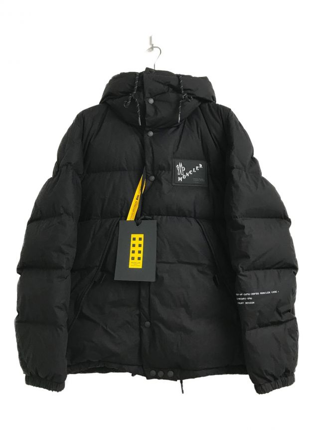 中古・古着通販】MONCLER×FRAGMENT (モンクレール×フラグメント) Alken ショートダウンジャケット ブラック  サイズ:2｜ブランド・古着通販 トレファク公式【TREFAC FASHION】スマホサイト