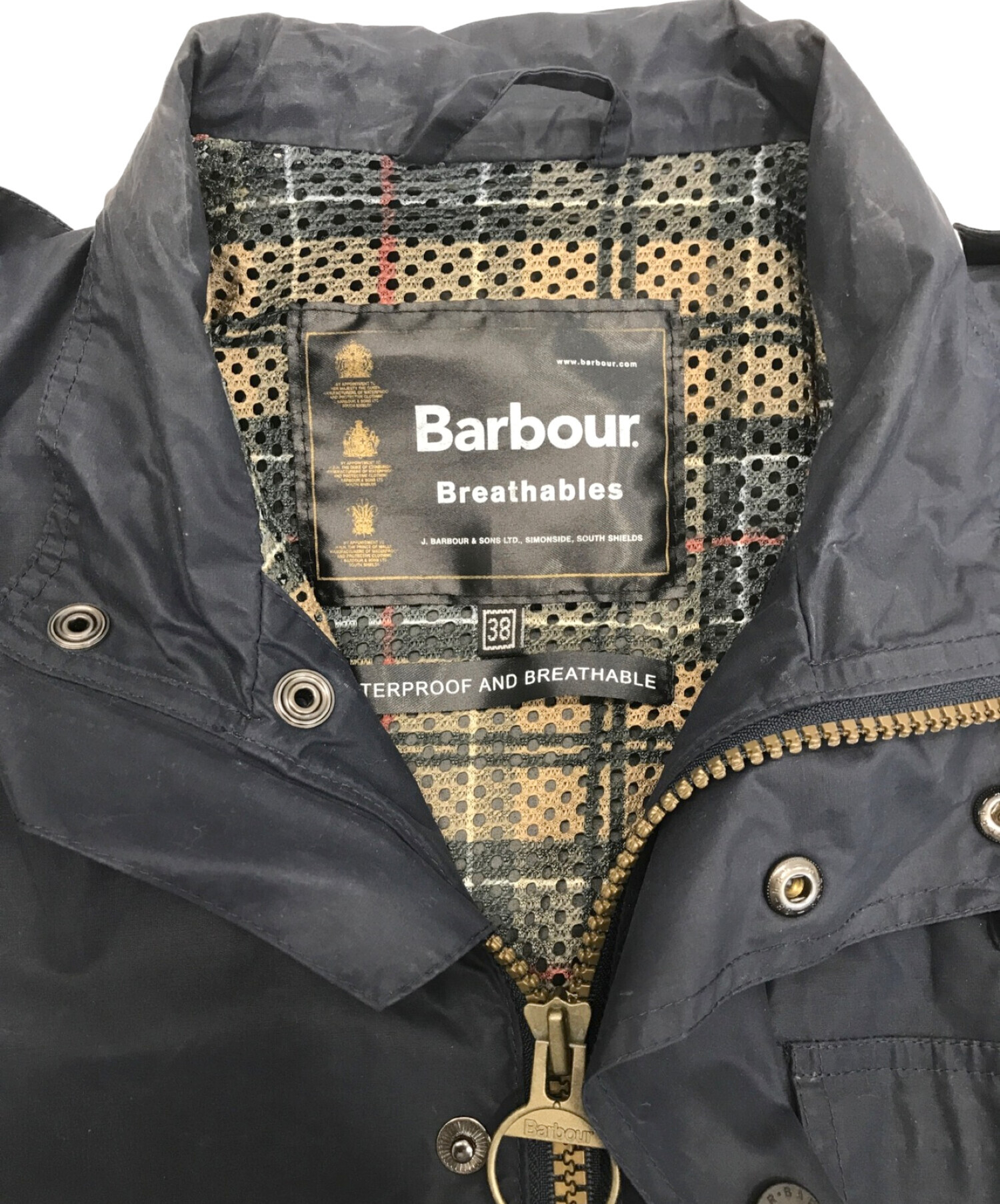 通販オンラインショップ Barbour Breathables ミリタリージャケット