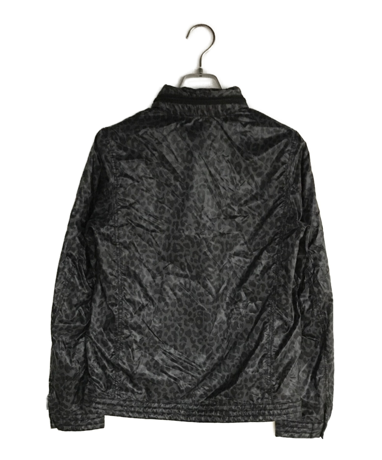 Hysteric Glamour (ヒステリックグラマー) レオパードナイロンジャケット ブラック サイズ:FREE