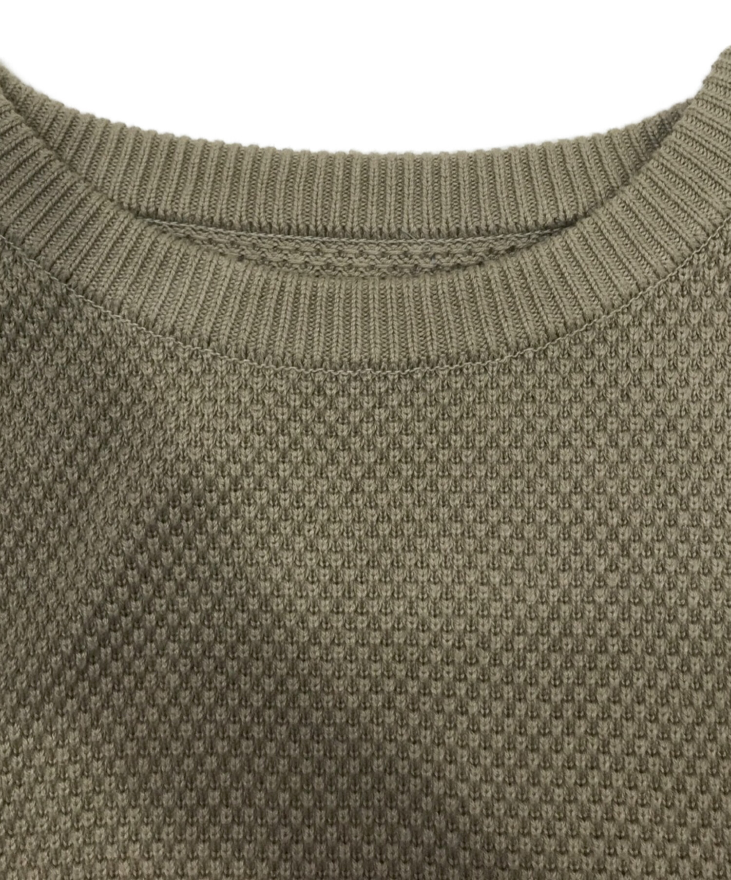 crepuscule (クレプスキュール) MOSS STITCH VEST/ニットベスト ベージュ サイズ:2