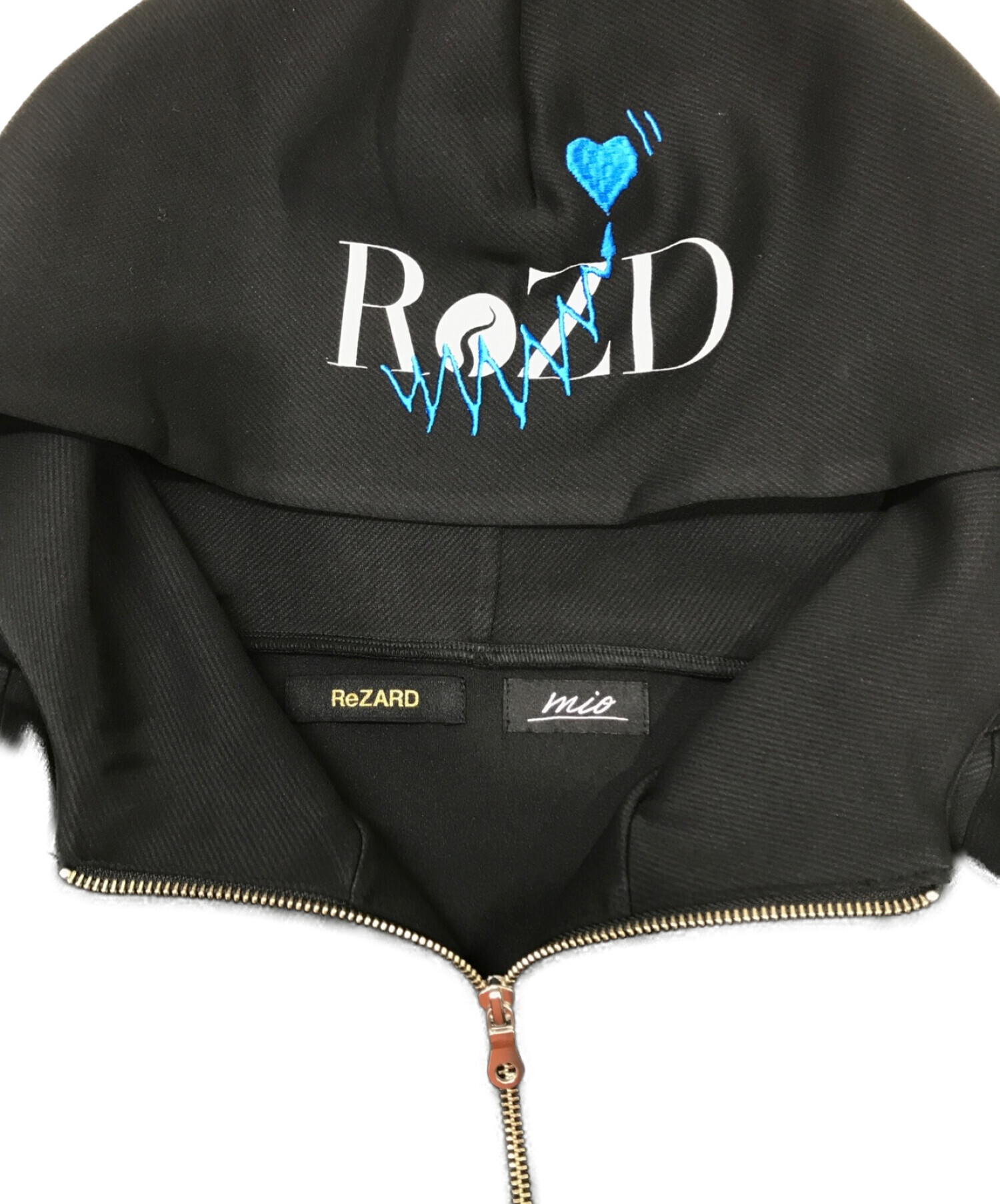 中古・古着通販】ReZARD×m/o (リザード × ミオ) ジップパーカー