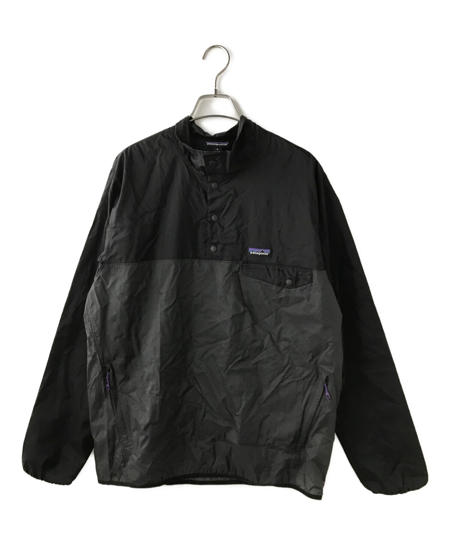 Patagonia (パタゴニア) Houdini Snap-T Pullover ブラック サイズ:M