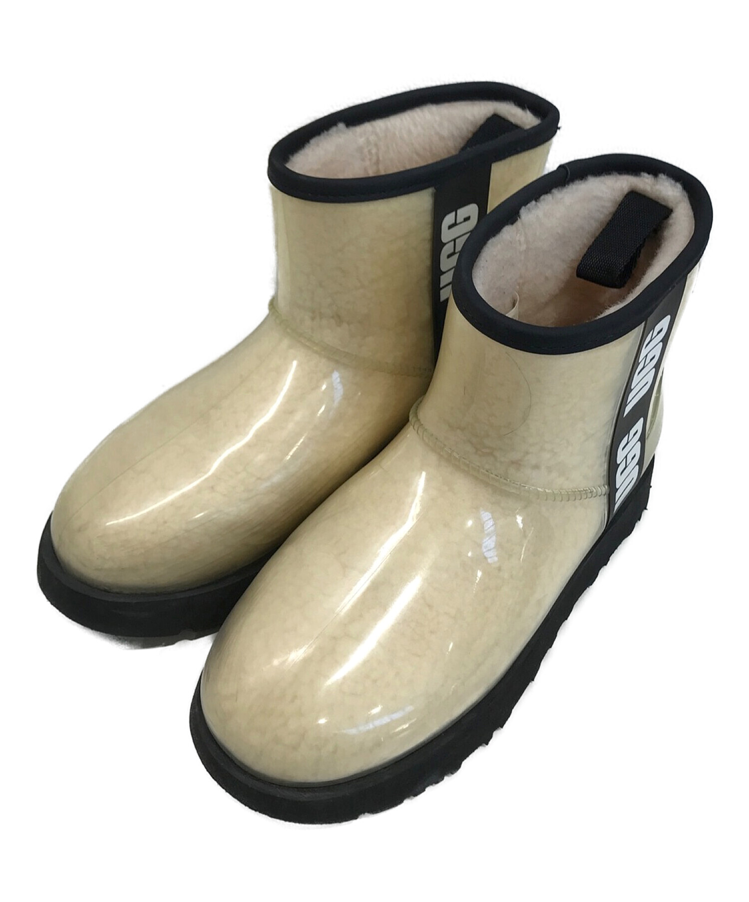 UGG (アグ) CLASSIC CLEAR MINI ベージュ サイズ:24