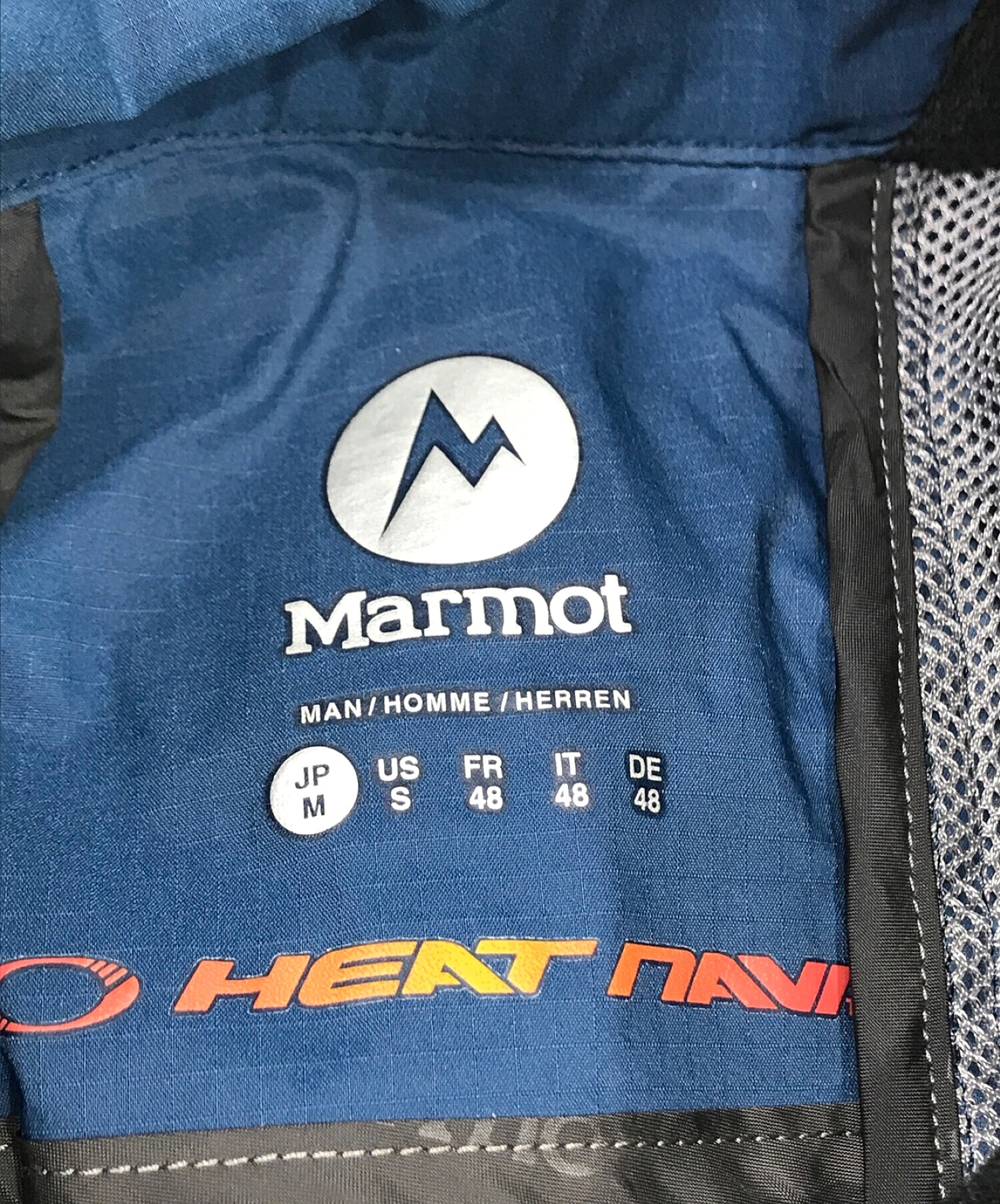 中古・古着通販】MARMOT (マーモット) 防寒ジャケット ブルー サイズ:M