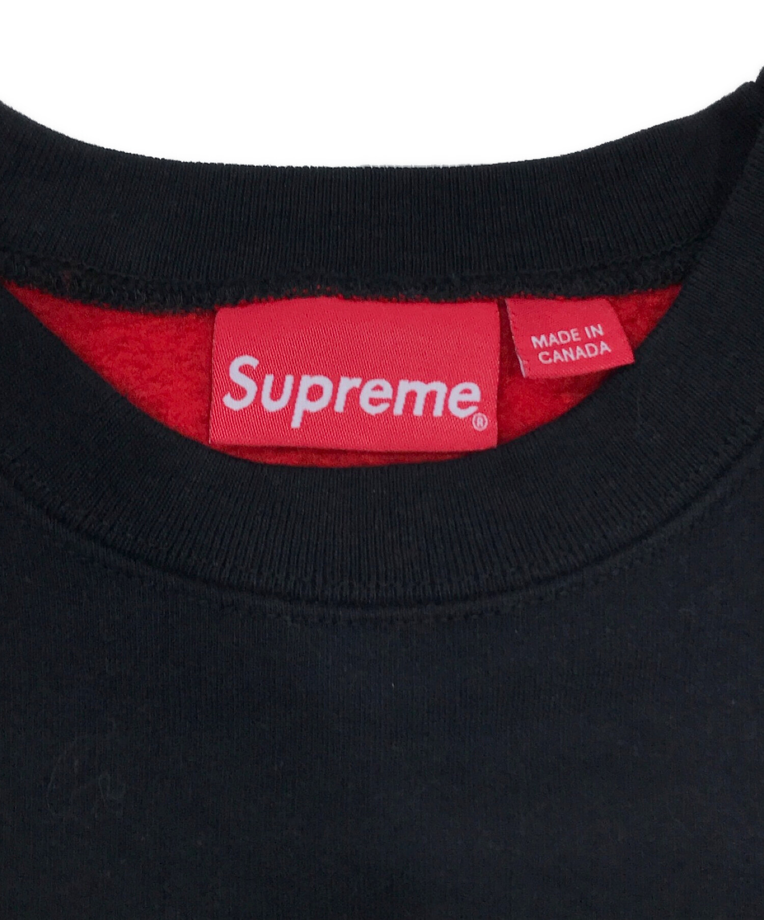 SUPREME (シュプリーム) スモールボックスロゴスウェット ブラック サイズ:M