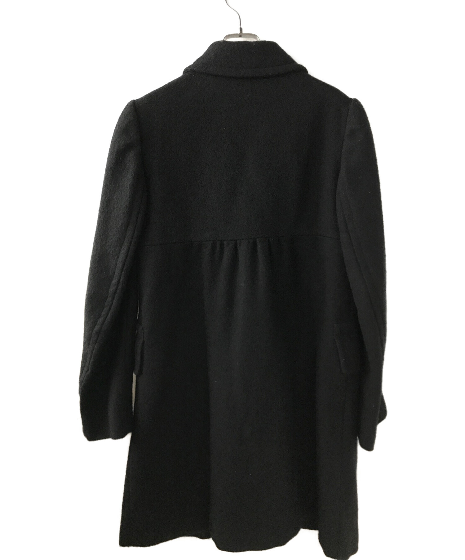 MIU MIU (ミュウミュウ) コート ブラック サイズ:40