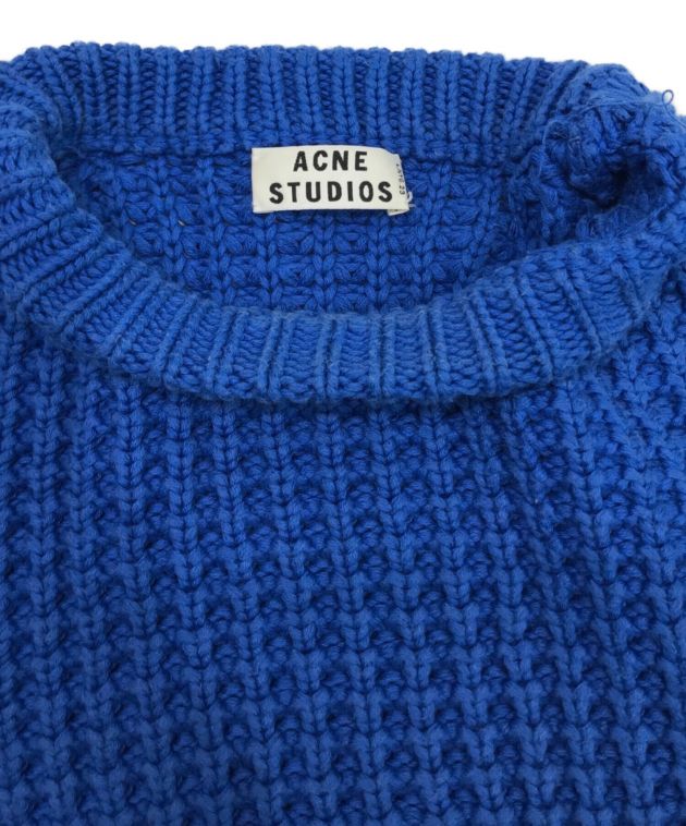 ACNE STUDIOS (アクネストゥディオズ) ニット ブルー サイズ:S