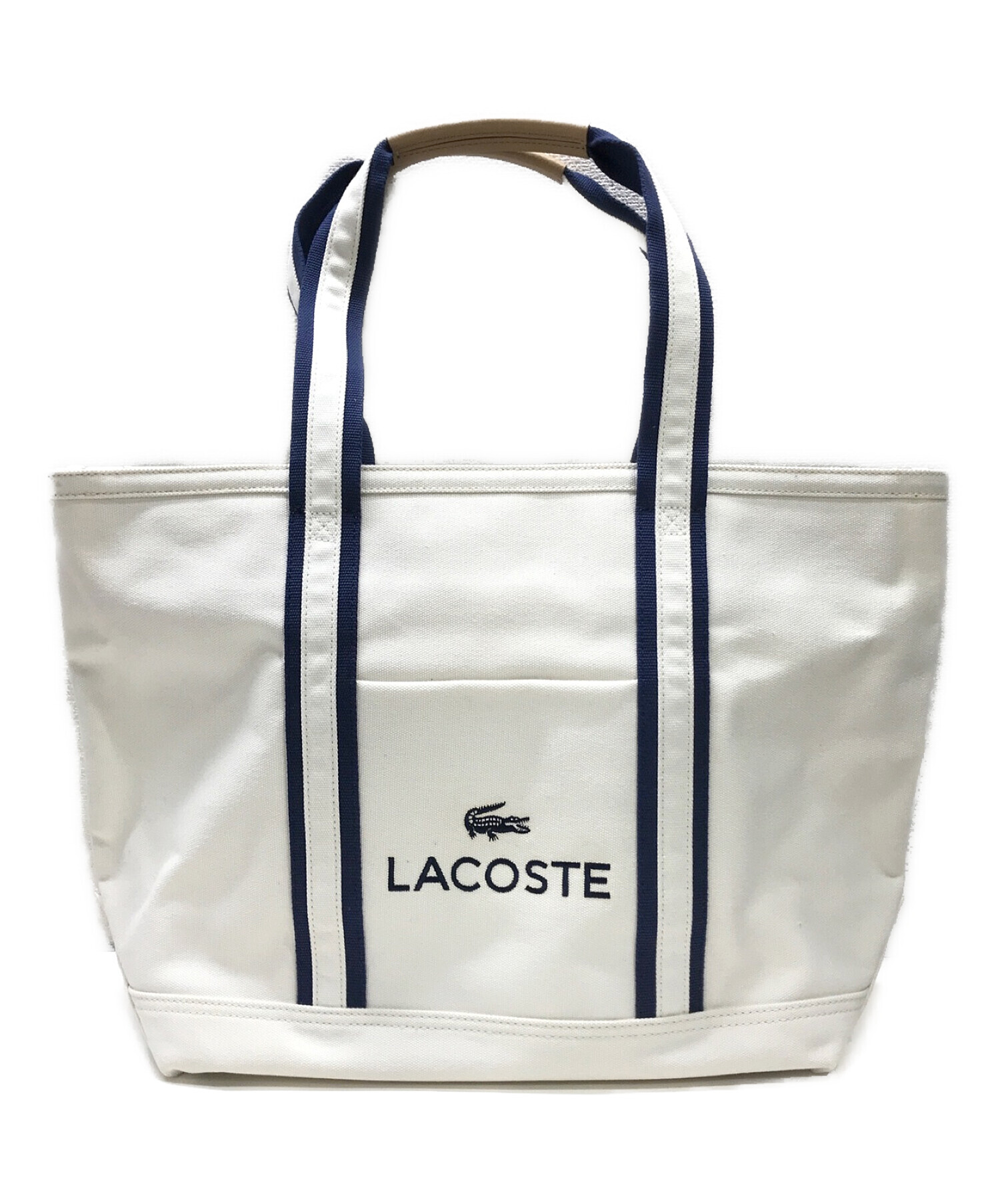 LACOSTE ラコステ キャンバストートバッグ - トートバッグ