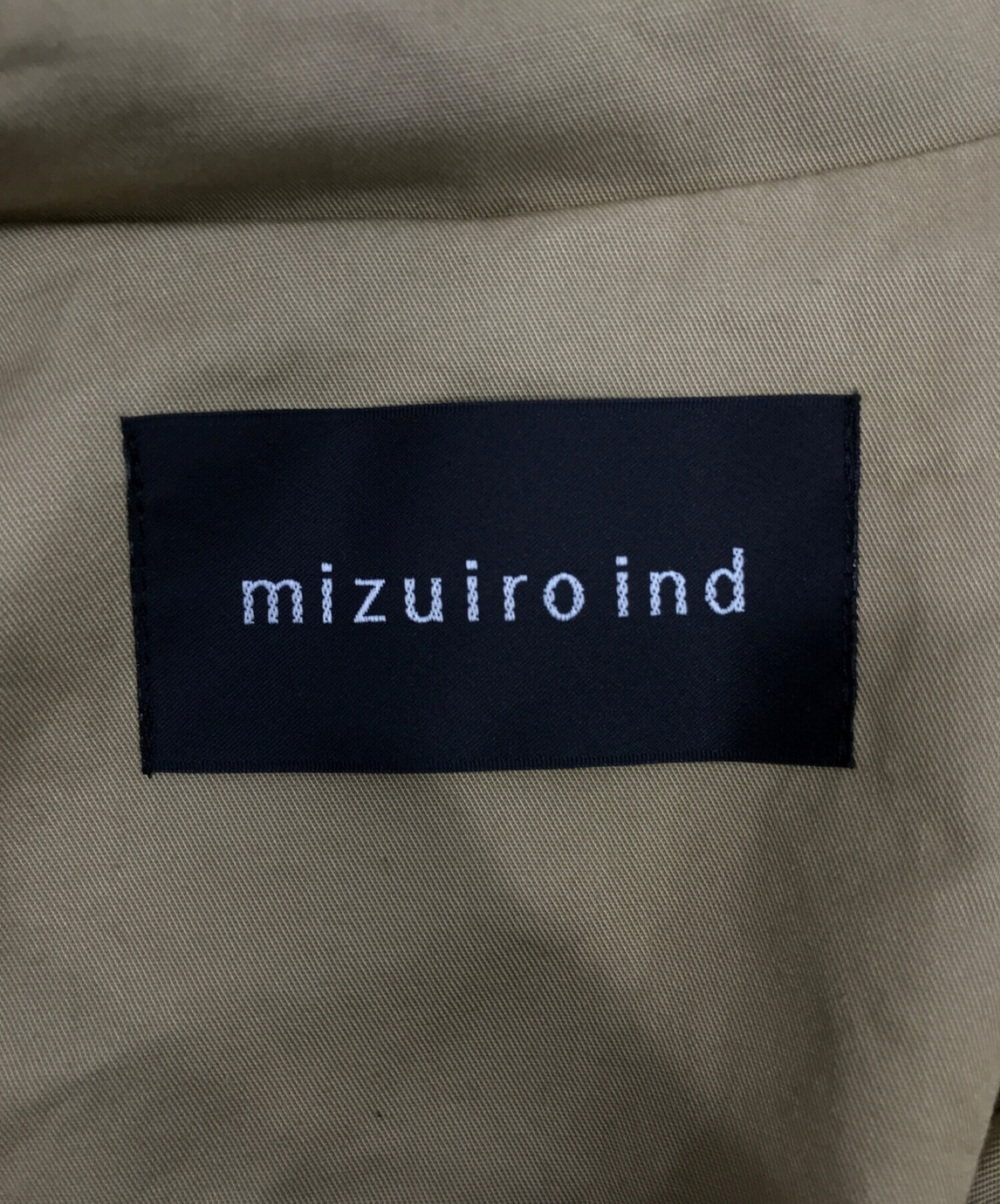 中古・古着通販】mizuiro-ind (ミズイロインド) ラップデザイン