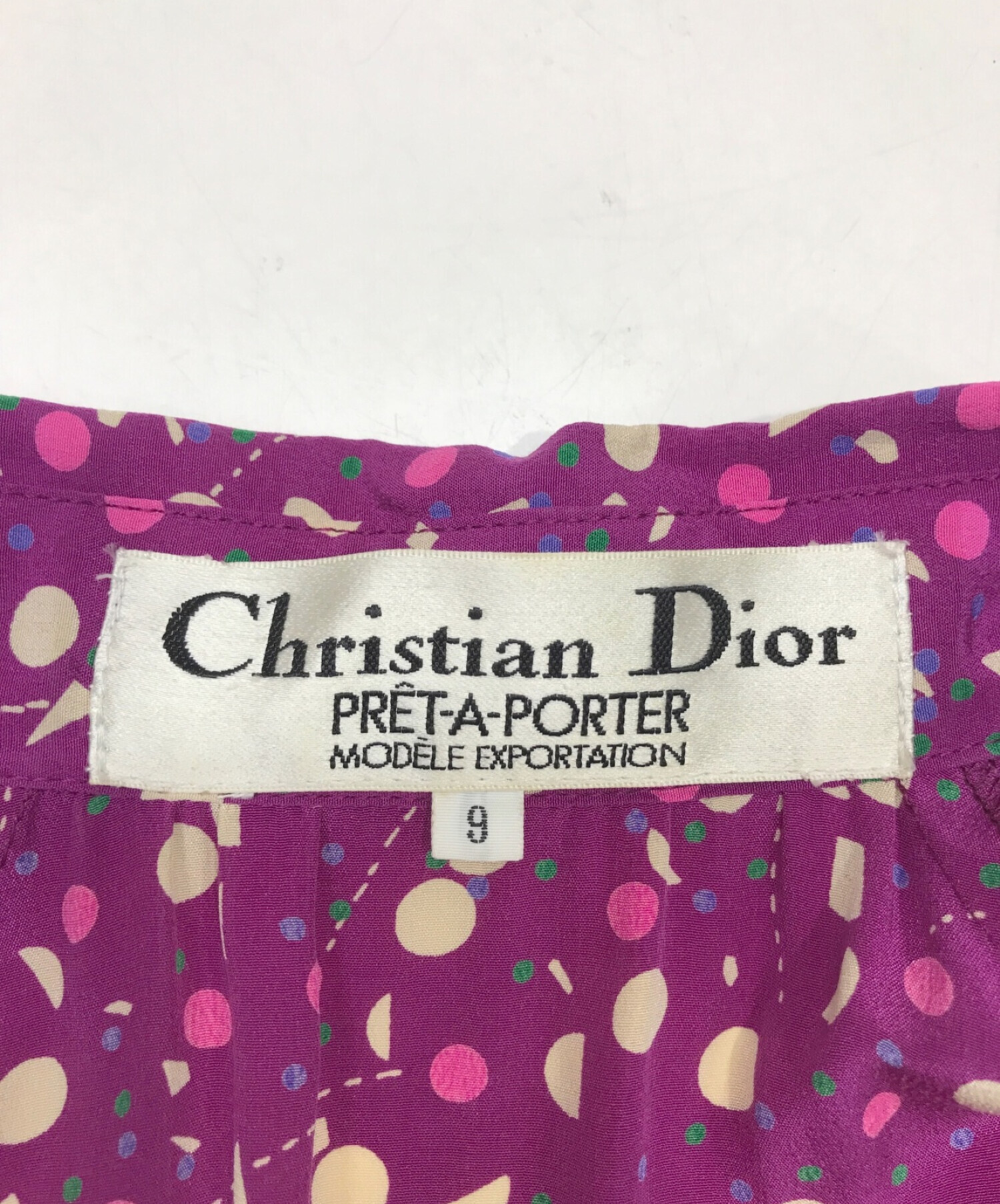 Christian Dior クリスチャンディオール ワンピース ブラック 9