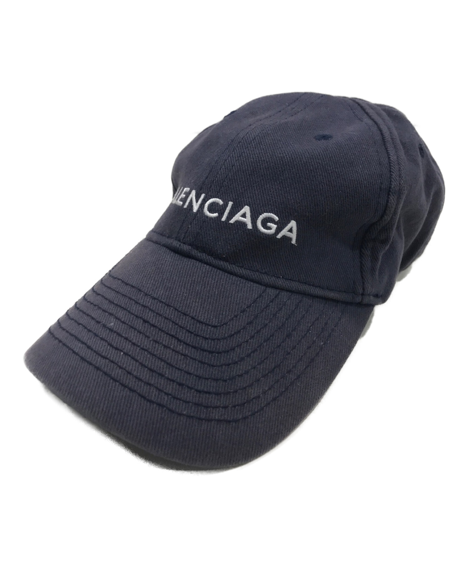 BALENCIAGA バレンシアガ 黒キャップ Lサイズ - 帽子