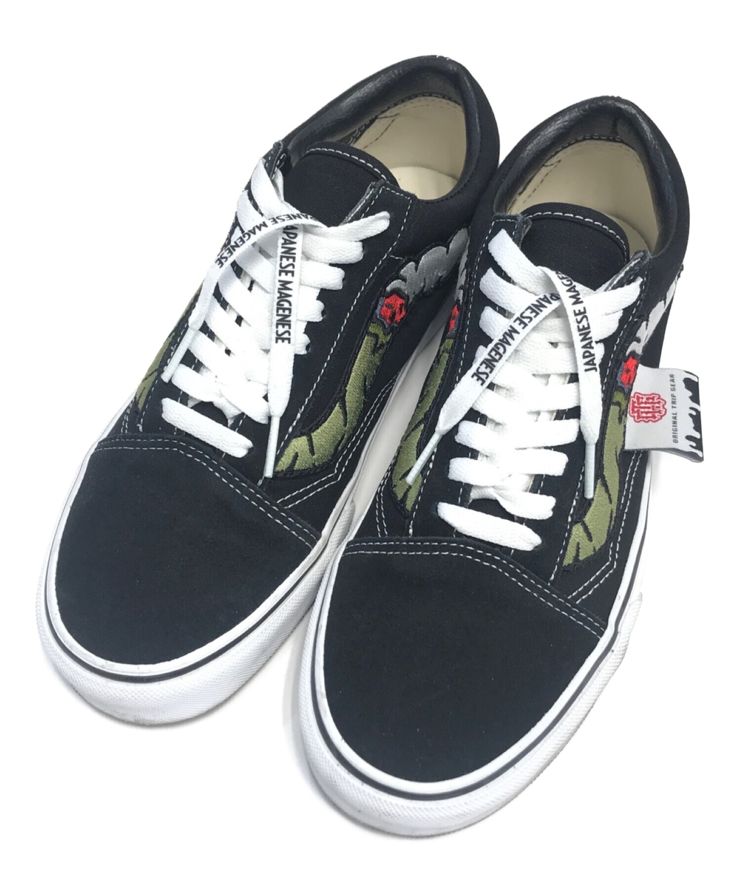 中古・古着通販】VANS (バンズ) ローカットスニーカー ブラック サイズ