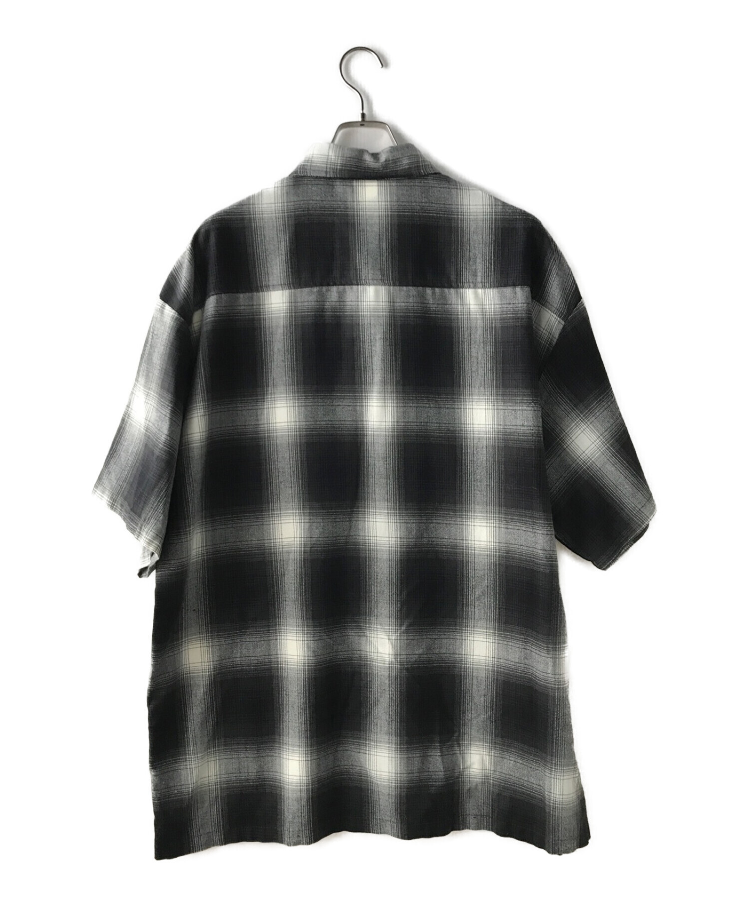 CalTop (キャルトップ) オンブレチェックシャツ ブラック サイズ:2XL