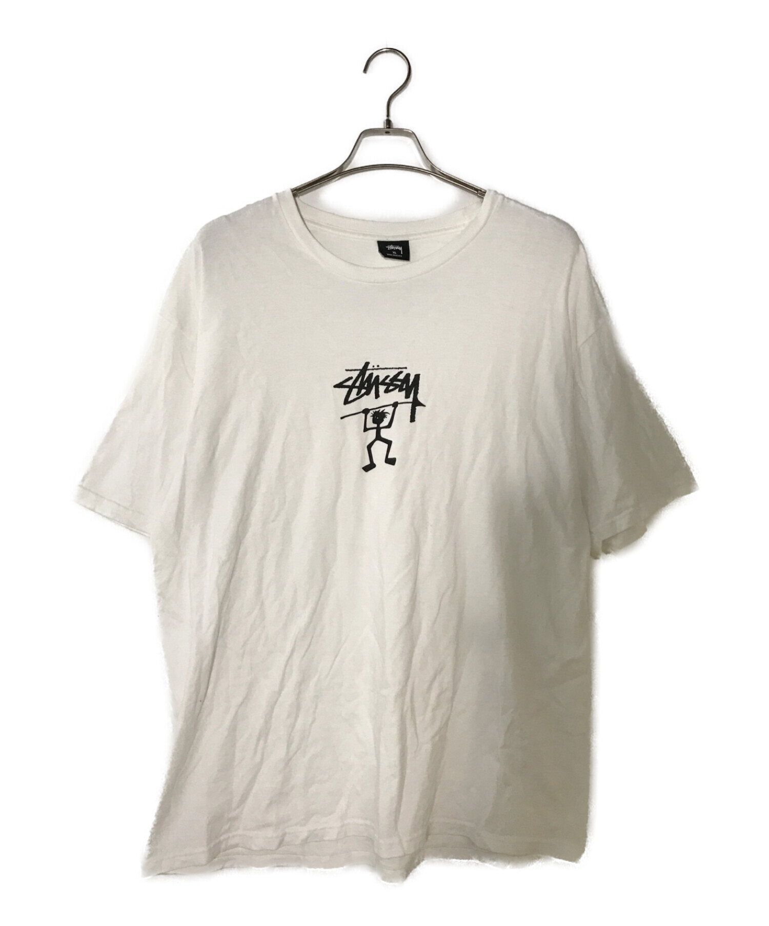 stussy (ステューシー) プリントTシャツ ホワイト サイズ:XL