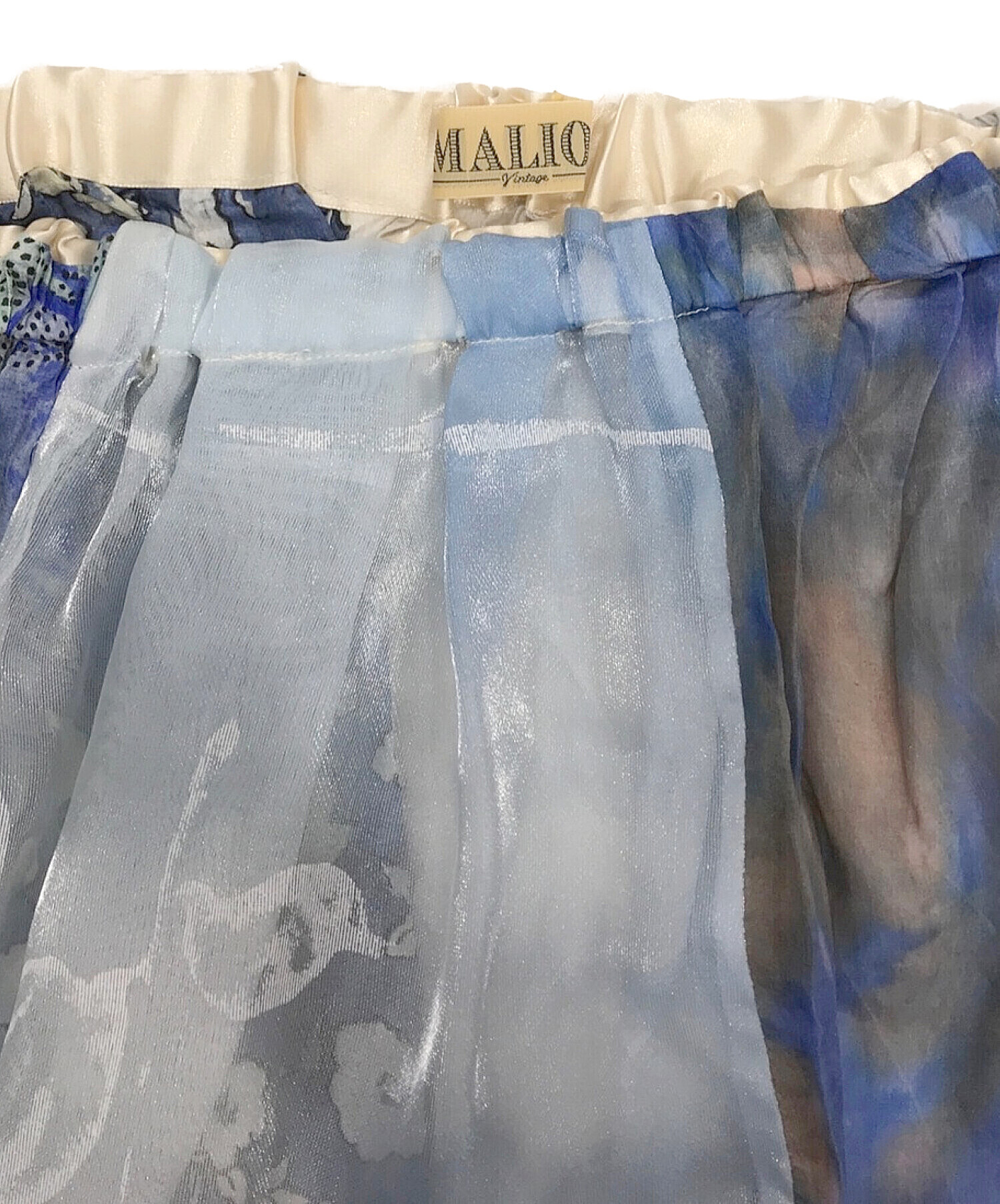 Malion vintage lame skirtスカート