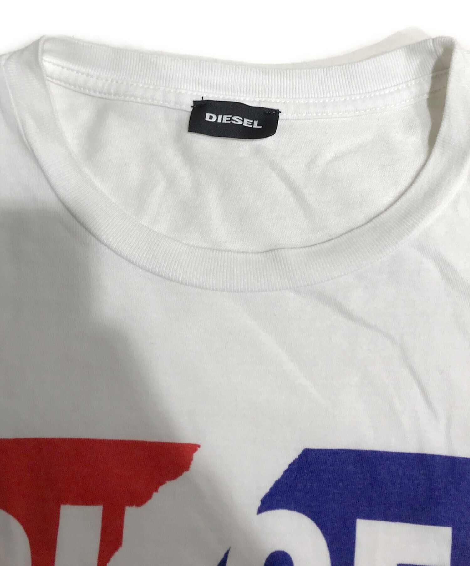 【値下げ可】DIESEL Tシャツ ホワイト T-Reg-C26
