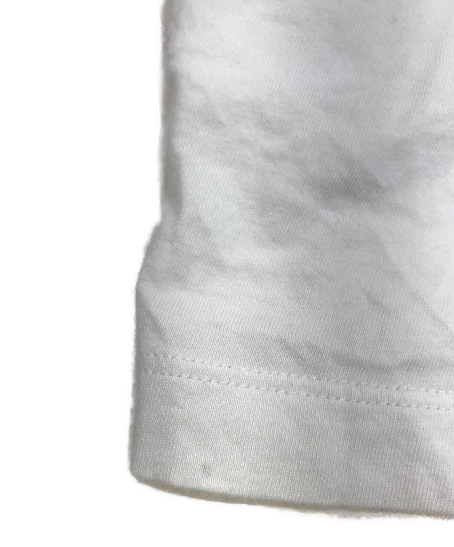 VALENTINO (ヴァレンティノ) ロゴデコンストラクトTシャツ ホワイト サイズ:M